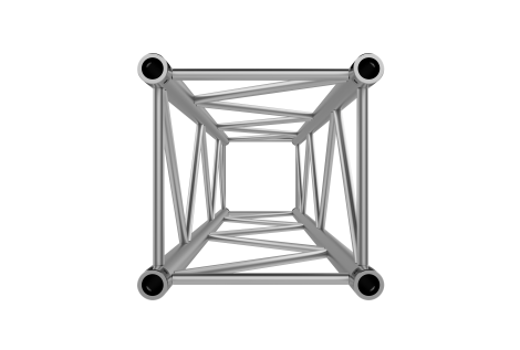  B40Q - Traliccio sezione quadrata 40x40