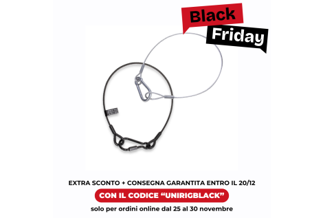 Cavo di sicurezza nero - Black Friday Edition