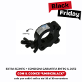 Clamp singolo 200kg Nero - Black Friday Edition