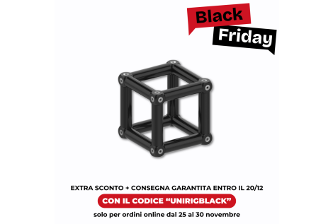 Cubo lato 29cm - Black Friday Edition